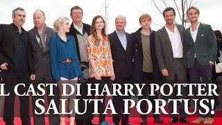 Il cast di Harry Potter saluta i fan italiani e Portus al WB Studio Tour