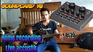 review soundcard v8