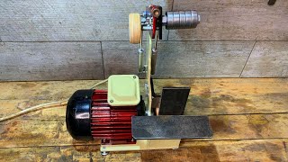 DIY belt sanding machine. Anyone can do this!!!