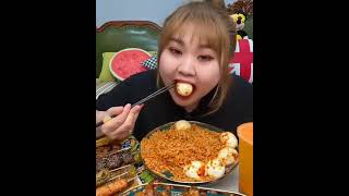 5 Egg 2kg Noodles Eating Khane Ka challenge #Shorts