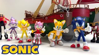 Sonic The Hedgehog Toy Collection Unboxing Review|Gold Sonic |Sonic Boom |Sonic Prime | Patrick ASMR