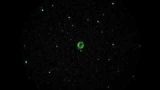 Ring Nebula via L3 Unflimed P43 Night Vision in Real Time