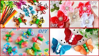 🦋 БАБОЧКИ 🦋 4 простые ИДЕИ 🦋 Butterflies DIY