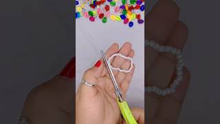 How To Make Earrings With Beads🌼✨Diy Korean Earrings🤗💖#shorts#youtubeshorts#viral#trending#handmade