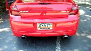 2004 SRT4 exhaust clip....3 inch catless downpipe...mystery exhaust....hideous tips...