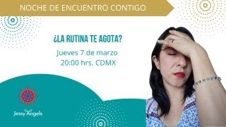 ¿La rutina te agota?