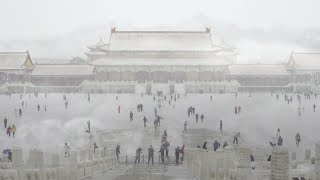 Heavy snow strikes China 2023! Snow storm in Shenyang city, Liaoning