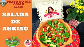 SALADA DE AGRIÃO