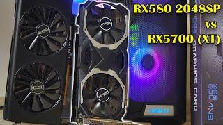 ENVINDA RX580 (2048SP) 8GB - за 50$🔥Обман или находка года? Сравнение с RX5700 (XT)🔥