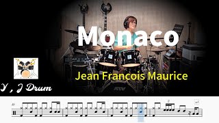 Monaco-Jean Francois Maurice(올드 팝송,원주감성드럼.드럼악보.취미 드럼커버)