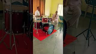 jaane ja song Practice | saxophone and Drums #shorts