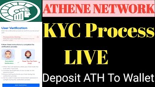 Athene Network Me KYC Kaise Kare/ Athene Token Withdrawal/ F1 Required 1 Referral/ How To Signup In