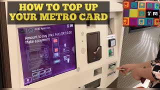 How To Top Up Your Metro Train Card | Doha-Qatar | Metro Rail | Card