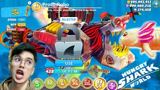 LYFP chơi game Hungry Shark này Hay Quá - Cá Mập Robot Khổng Lồ Cực VIP