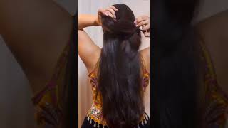 Navratri festival garba hair style design subscribe for more #youtubeshorts #hairstyle