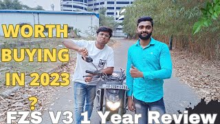 Yamaha FZ S V3 Users Review। Problems? Millege? All Details #_youtube #_viral_video #_FZS Review