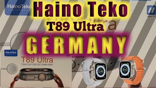 Haino teko T89 Ultra watch unboxing review Hindi and Urdu