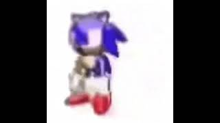 Sonic doing the Gangnam style