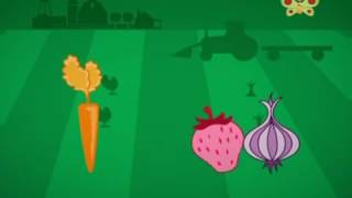 BabyTV Louie's world fruits and vegitables english