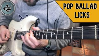 Pop/Rock Ballad Guitar Licks - Cristian Regnicoli