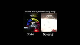 Jarum speedometer goyang, tutorial ada di channel classy story