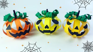 Cách Làm LỒNG ĐÈN BÍ NGÔ HALLOWEEN Bằng Giấy Đơn Giản / Halloween Decoration Ideas / Sam Art & Craft