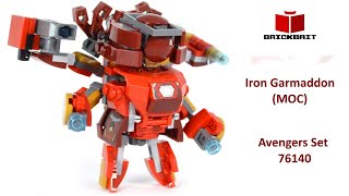 [LEGO] Iron Garmaddon MOC - Speedbuild (Marvel Superheroes Set 76140)