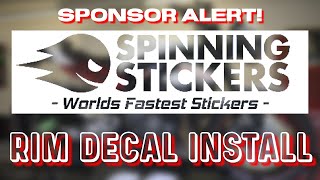 SPINNING STICKERS + SPONSORSHIP!