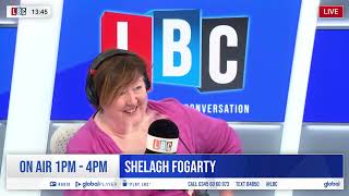 Deven Ghelani speaking with Shelagh Fogarty, LBC