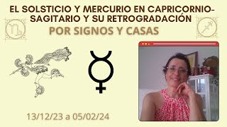 Mercurio retrógrado y solsticio - Aspectos astrológicos de diciembre y enero por signos y casas