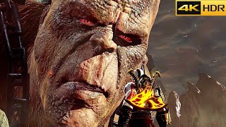 Kratos Vs Chronos Boss Fight | God Of War 3 Gameplay | PS5 | 4K HDR |