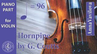 Hornpipe by G. Coutts - for violin (piano accompaniment)