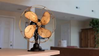 Emerson 21648 16" Desk Fan Demo Video - c.1914