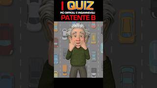 Quiz Patente B difficili e ingannevoli - Cunetta #quizpatenteb