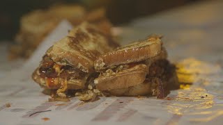 Aku Makan Beef Sandwich Aloha, Sedap Giler!