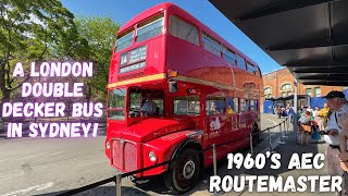 Abandoned Oz - A Ride on a Vintage London Double Decker Bus… In Sydney!