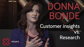 Consumer Insights Vs Research with Donna Bonde