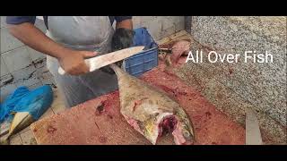 Lady Trevally Cutting Master|| Black Trevally Fresh Fish Cutting Master|| Mastering Skills of Fillet