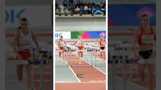 60m Hurdles indoors Beauty and power