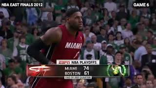 NBA EAST FINALS 2012GAME 6 PART [ 2 ]