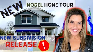 New Model Home Tour Pacific Lifestyle Homes | New Subdivision North Haven | Ridgefield Washington