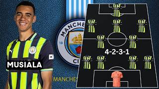 Jamal Musiala Coming to manchester city ? Directed by Guardiola line-up 2024/25