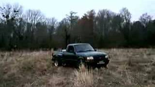 ford ranger doing donuts