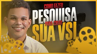 Descubra como fazer BIG IDEIA & Pesquisa para sua VSL