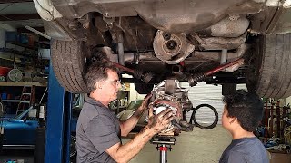 Episode 6 Part 2 - 1986 Porsche 944 Turbo Restoration - Transmission Removal