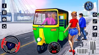 indian Tuk Tuk auto Rikshwa School Driving simulator 3d Android gameplay 💯#tuktuk