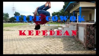 Prank salto di depan orang gak kenal!ngakak!