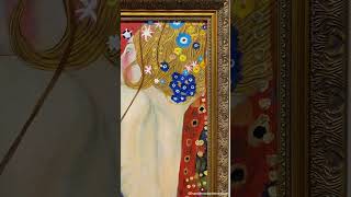 Sea Serpents IV Oil Painting Reproduction | Gustav Klimt