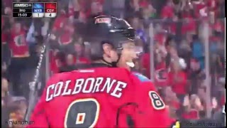 Rangers at Flames - 12/12/15 - Joe Colborne goal