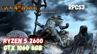 [RPCS3] God Of War 3 - Poseidon Boss Fight | R5 2600 + GTX 1060 6GB